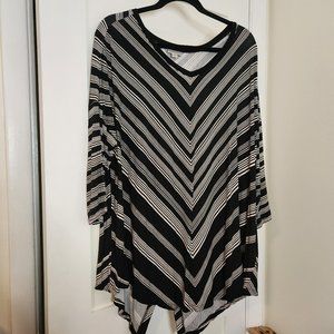 Jersey tunic top